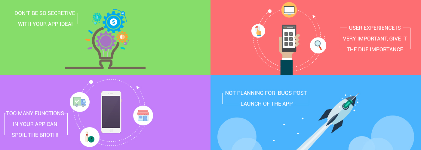 4 common app development mistakes